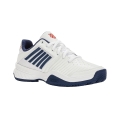 KSwiss Tennisschuhe Court Express Clay/Sandplatz weiss/opalblau Herren